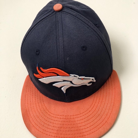 broncos fitted hat